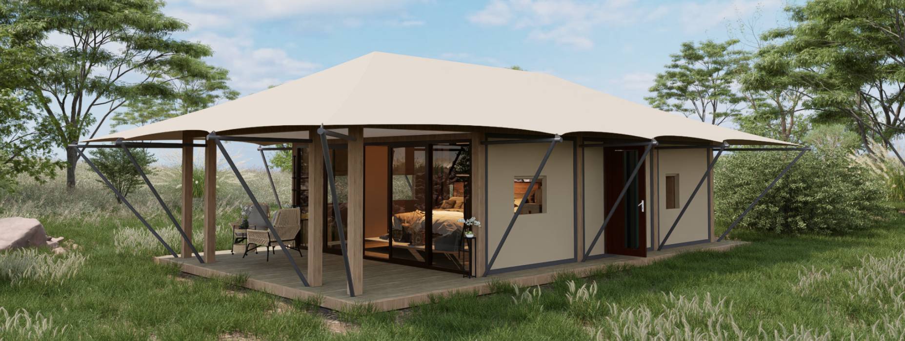 理塘县户外酒店帐篷厂家